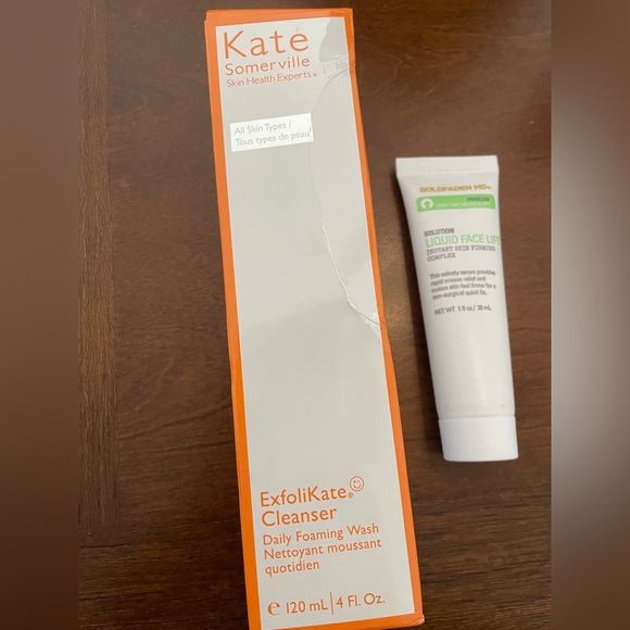 💗Kate Somerville ExfoliKate.® Cleanser Daily Foaming Wash & GOLDFADEN MD® - Picture 3 of 6